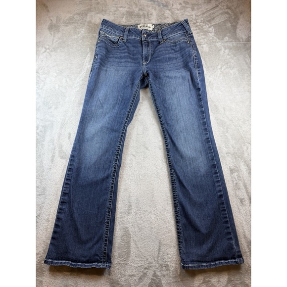 Ariat Other - ARIAT Real Denim Jeans Women's 32R Riding Jean Whip Stitch Bootcut